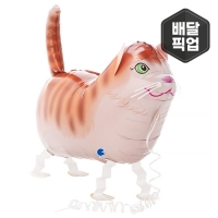 [GRABO] 헬륨 워킹벌룬 고양이 [차량배달/매장픽업]