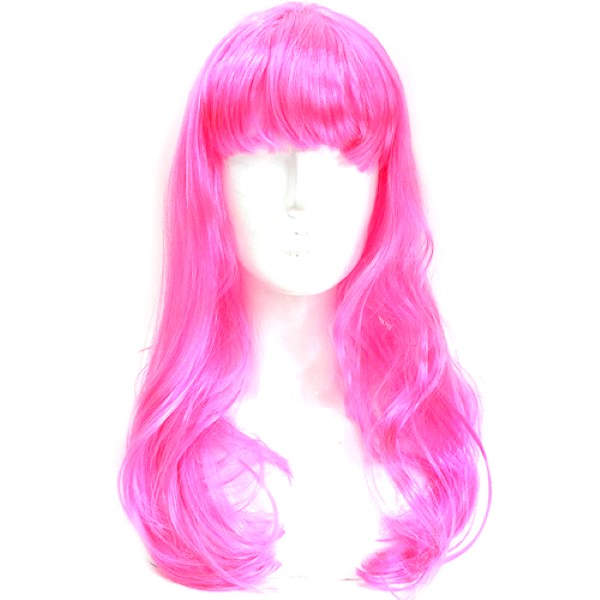 긴생머리가발 핑크