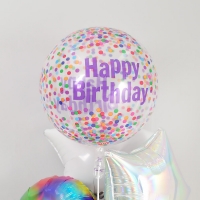 [Anagram] 헬륨옹브레 40cm 투명 생일컨페티
